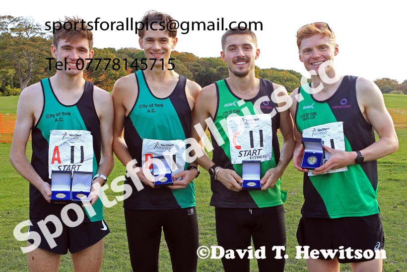 Senior mens 2022 Northern Cross Country Relays, Graves Park, Sheffield. Photo: David T. Hewitson/Sports for All Pics